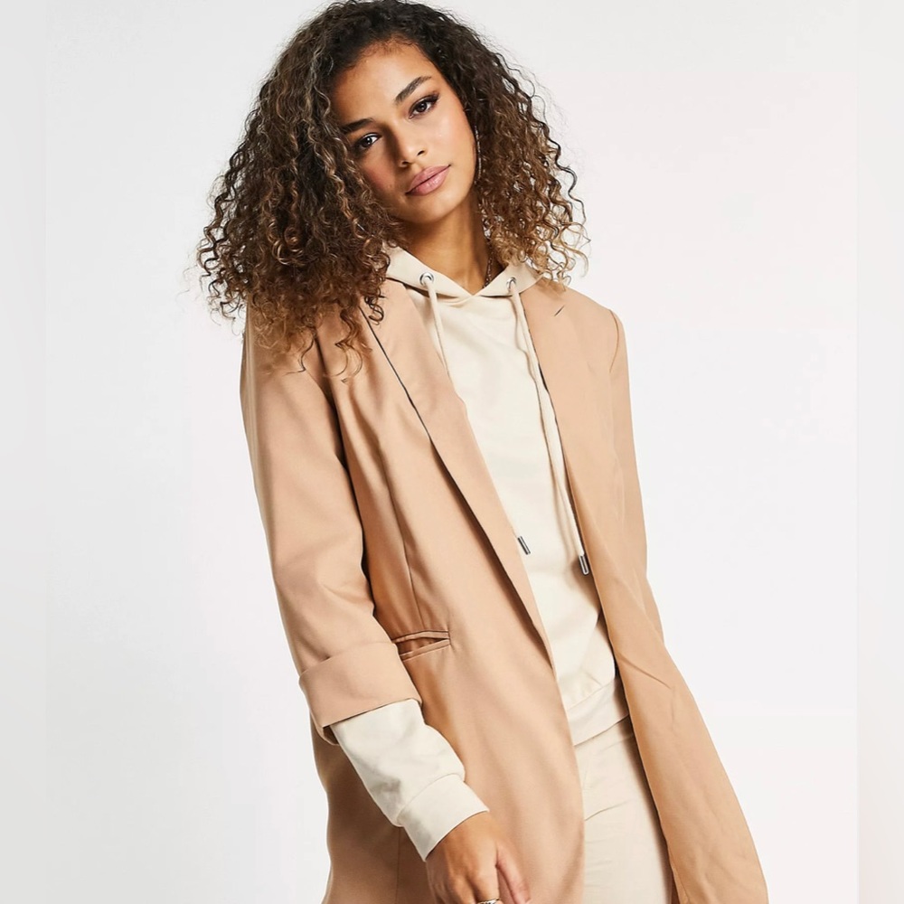 Camel Boyfriend Blazer